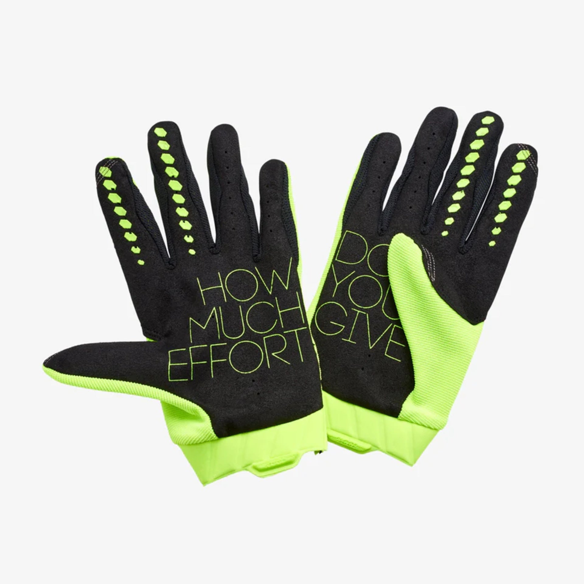 Guantes 100% Geomatic Fluo Yellow